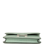 Hermes Constance Elan Vert D'Eau Matte Alligator Palladium Hardware