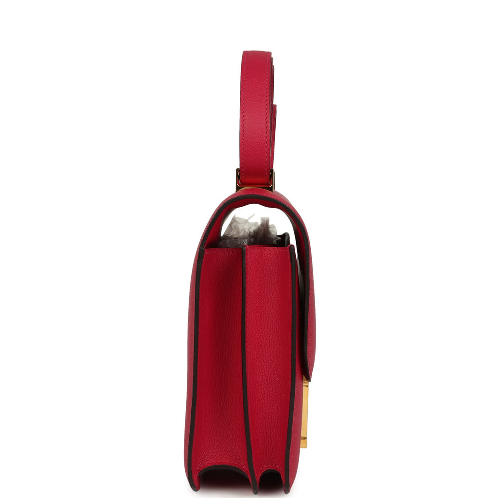 Hermes Constance 24 Rose Mexico Evercolor Gold Hardware