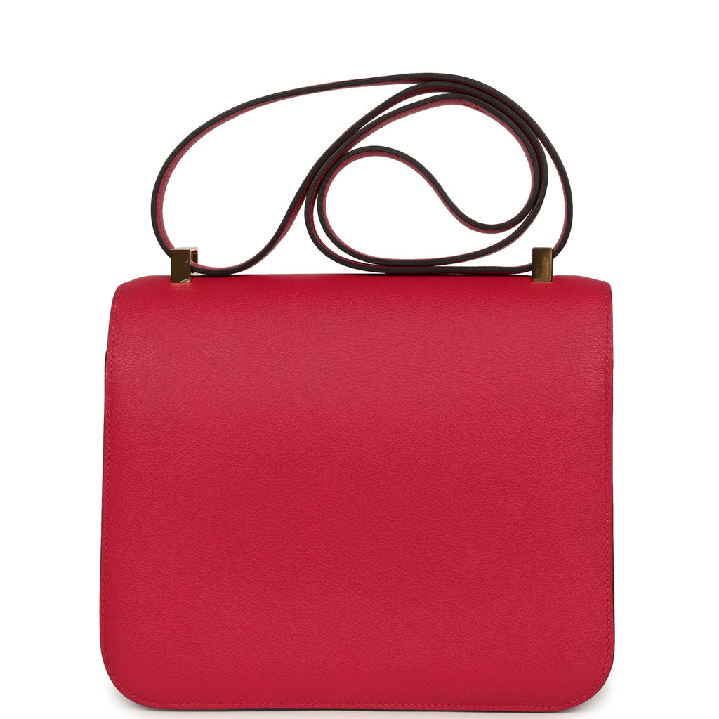 Hermes Constance 24 Rose Mexico Evercolor Gold Hardware