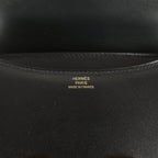 Hermes Constance 18 Black Box Gold Hardware