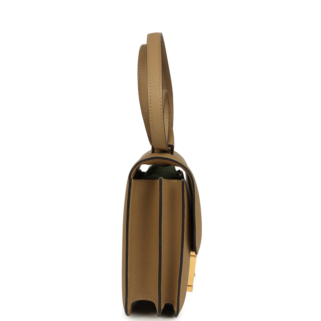 Hermes Constance 18 Poussiere Epsom Gold Hardware