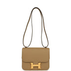 Hermes Constance 18 Poussiere Epsom Gold Hardware