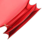 Hermes Constance 24 Rouge Grenat Verso Epsom Lacquered Permabrass Hardware