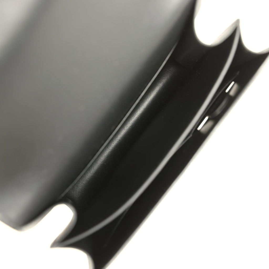 Hermes Constance 18 Black Epsom Palladium Hardware