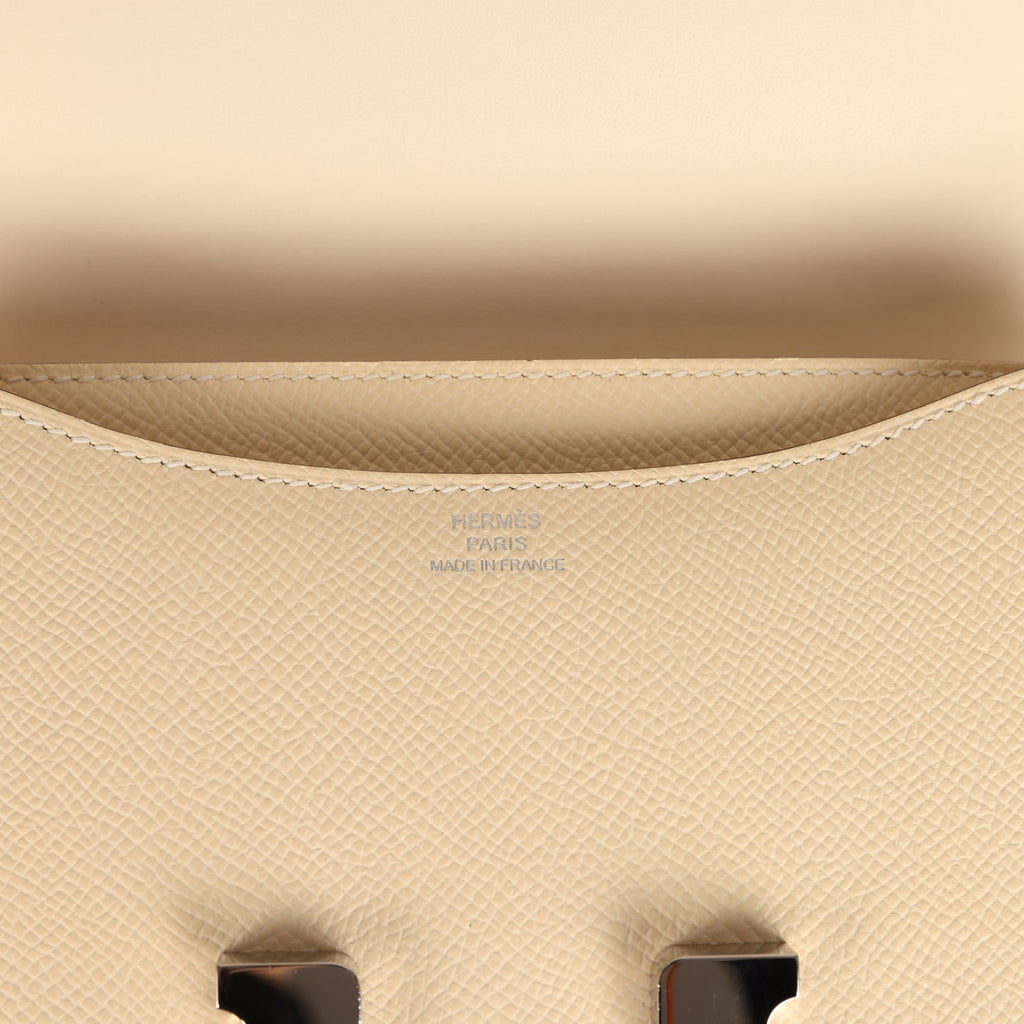 Hermes Constance 18 Nata Epsom Palladium Hardware