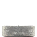 Hermes Kelly Pochette Ombre Varanus Salvator Lizard Palladium Hardware