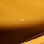 Hermes Kelly Cut Jaune Ambre Swift Gold Hardware