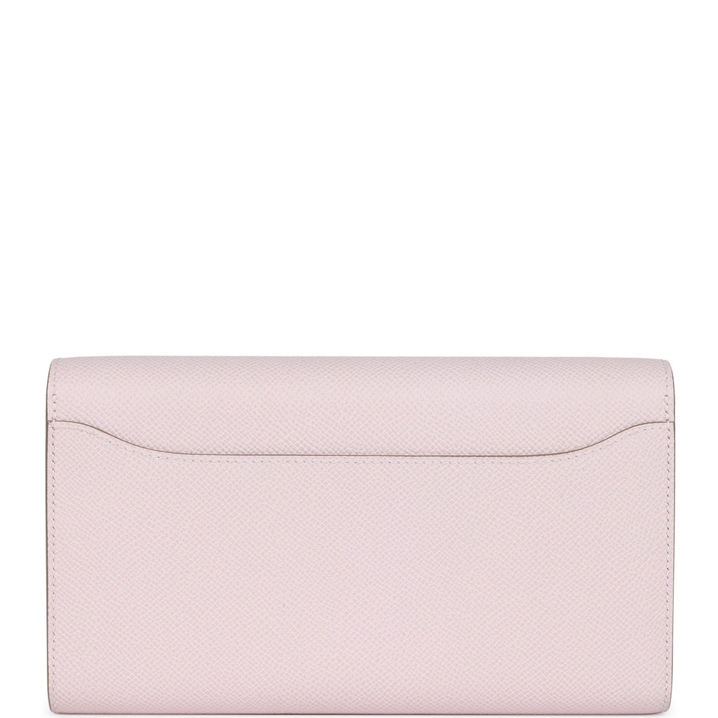 Hermes Constance Wallet To Go Mauve Pale Epsom Palladium Hardware