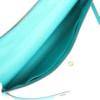 Hermes Kelly Cut Bleu Paon Swift Gold Hardware