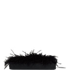 Hermes Kelly Elan Foile Chevre Chamkila and Ostrich Feather Palladium Hardware