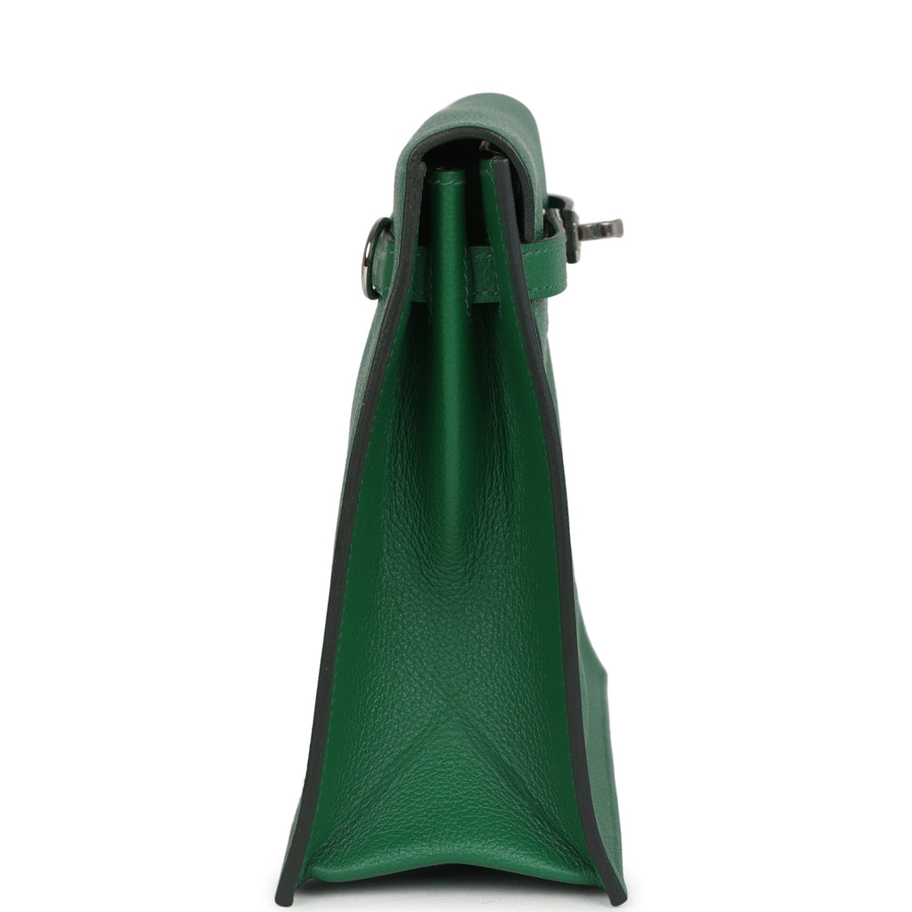 Hermes Kelly Danse Cactus Verso Evercolor Palladium Hardware
