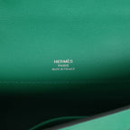 Hermes Kelly Cut Vert Vertigo Swift Palladium Hardware