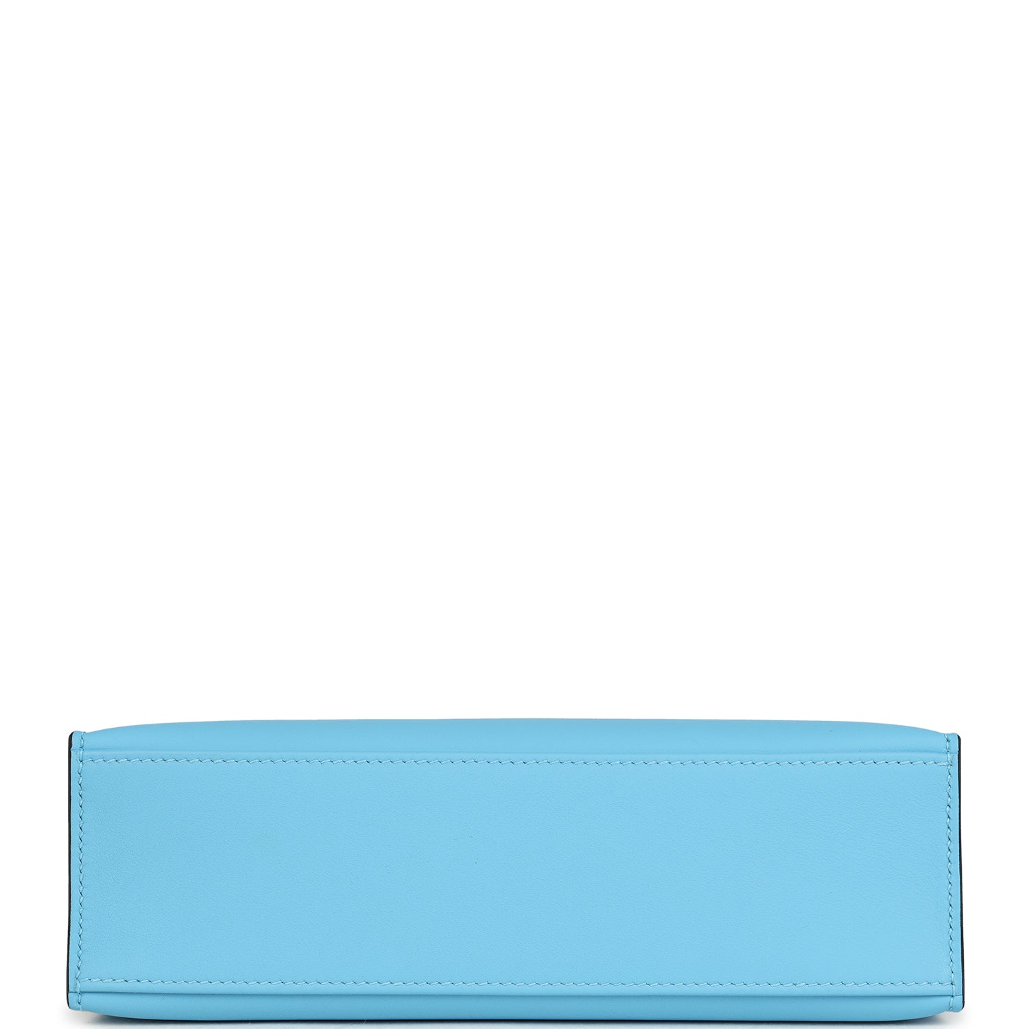 Hermes Kelly Pochette Celeste Swift Palladium Hardware