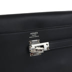 Hermes Kelly Moove Black Swift Palladium Hardware
