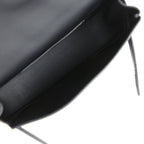 Hermes Kelly Moove Black Swift Palladium Hardware