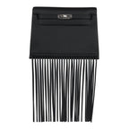 Hermes Kelly Danse Anate Black Swift Palladium Hardware