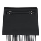 Hermes Kelly Danse Anate Black Swift Palladium Hardware