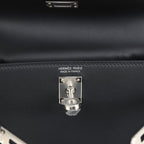 Hermes Kelly Danse Anate Black Swift Palladium Hardware