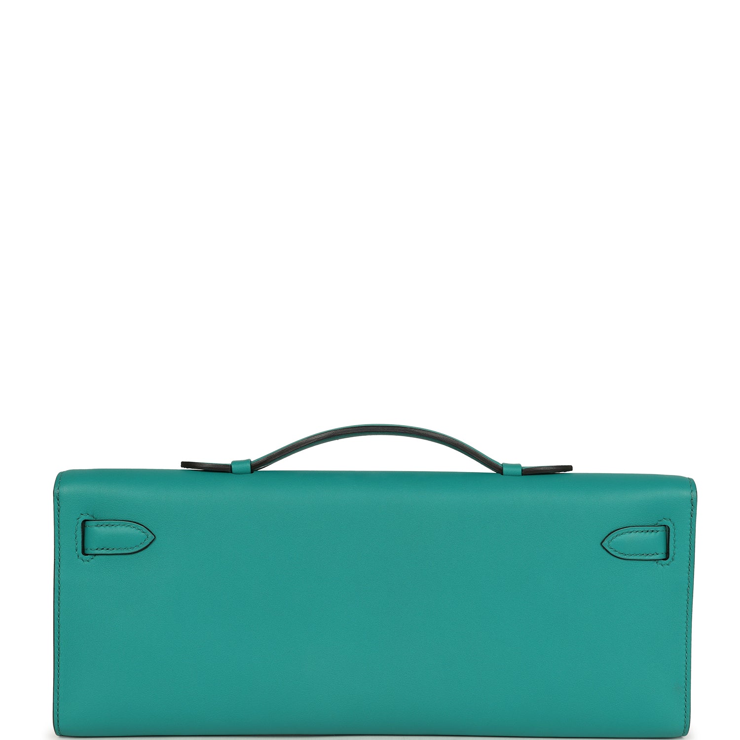Hermes Kelly Cut Vert Verone Swift Palladium Hardware