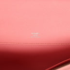 Hermes Kelly Cut Rose Confetti Epsom Palladium Hardware