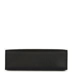 Hermes Kelly Pochette Black Swift Gold Hardware