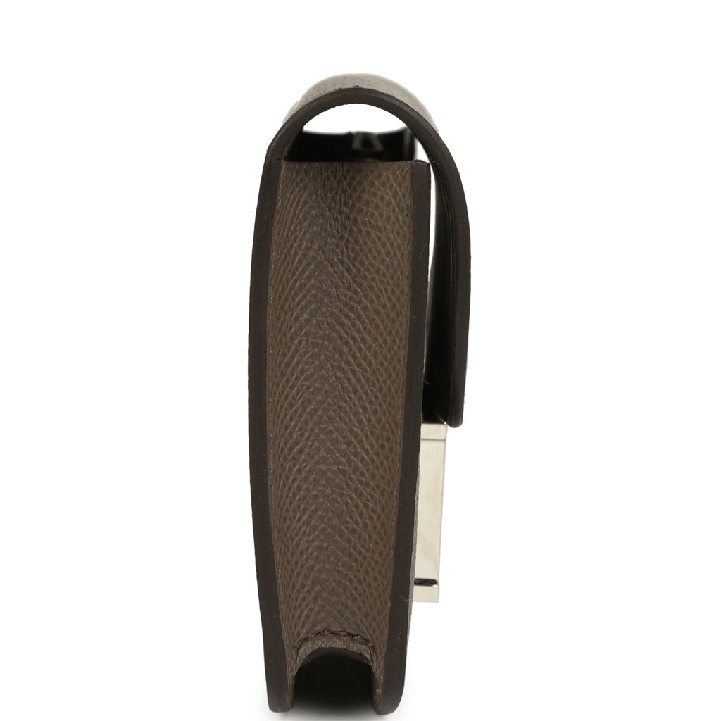 Hermes Constance Slim Wallet Etain Epsom Palladium Hardware