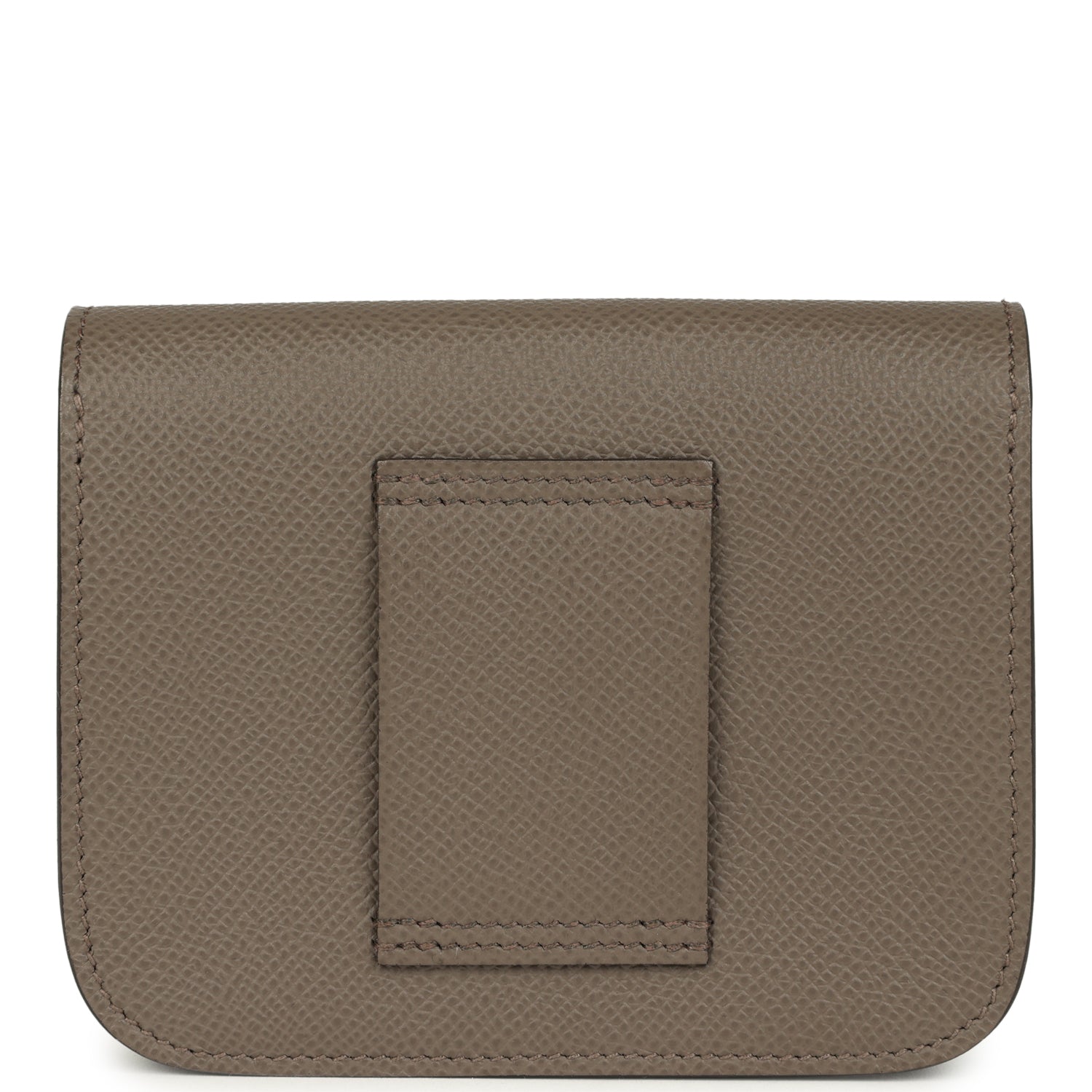 Hermes Constance Slim Wallet Etain Epsom Palladium Hardware