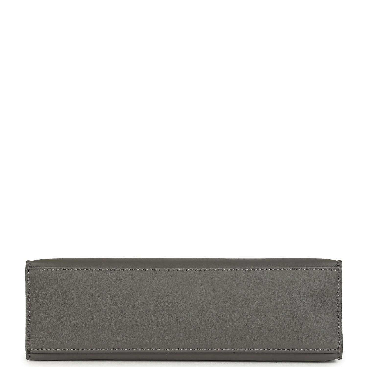 Hermes Special Order (HSS) Kelly Pochette Gris Meyer and Caban Swift Permabrass Hardware
