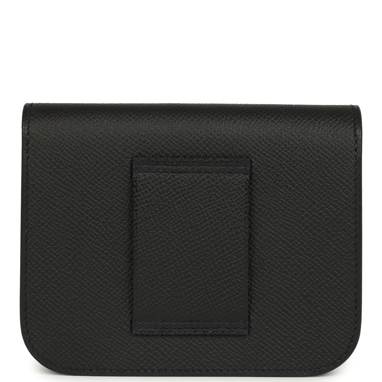 Hermes Constance Slim Wallet Black Epsom Gold Hardware