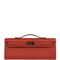 Hermes Kelly Cut Brique Swift Palladium Hardware