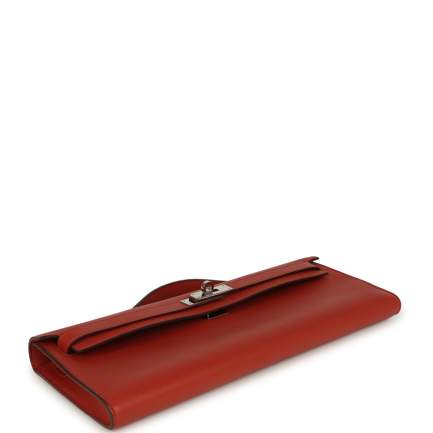 Hermes Kelly Cut Brique Swift Palladium Hardware