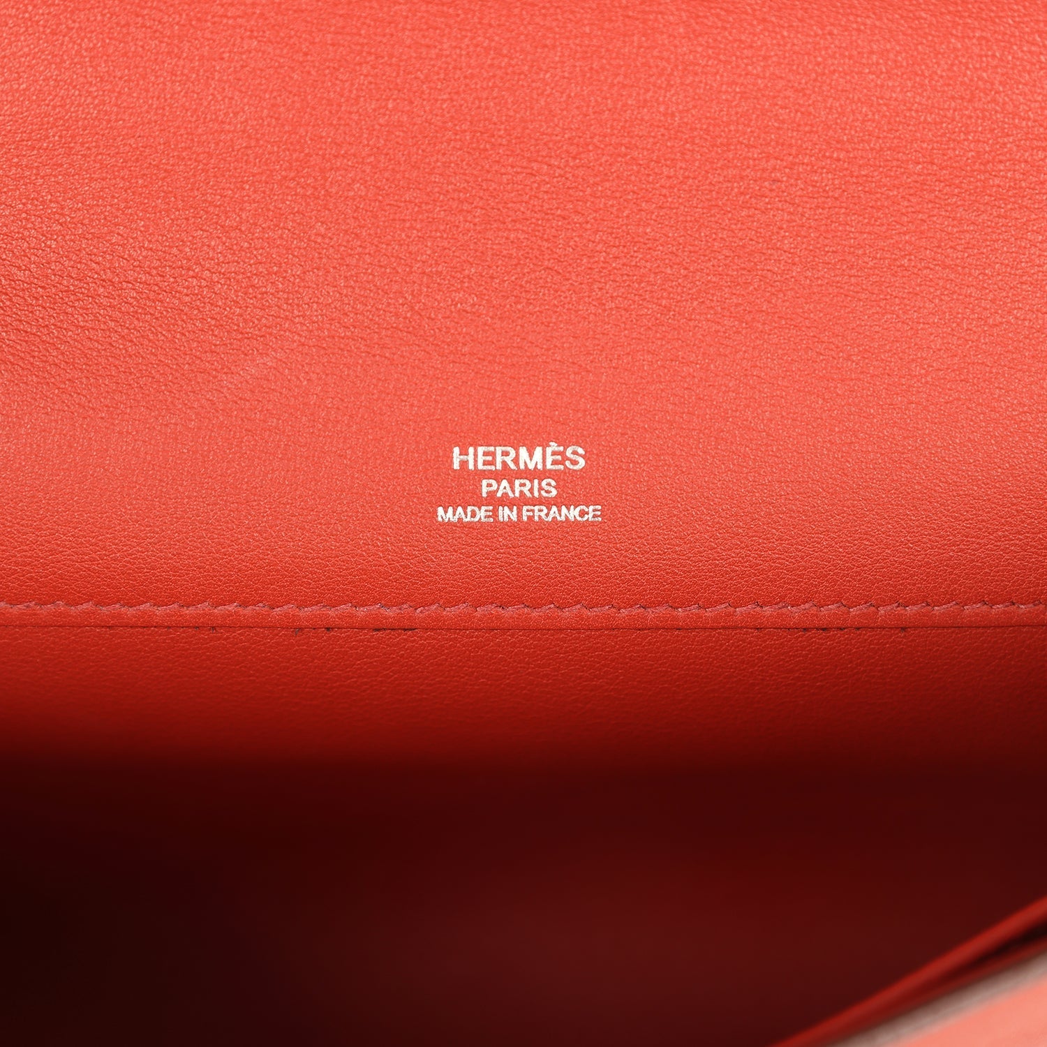 Hermes Kelly Cut Brique Swift Palladium Hardware