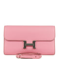 Hermes Constance Wallet To Go Bubblegum Epsom Palladium Hardware