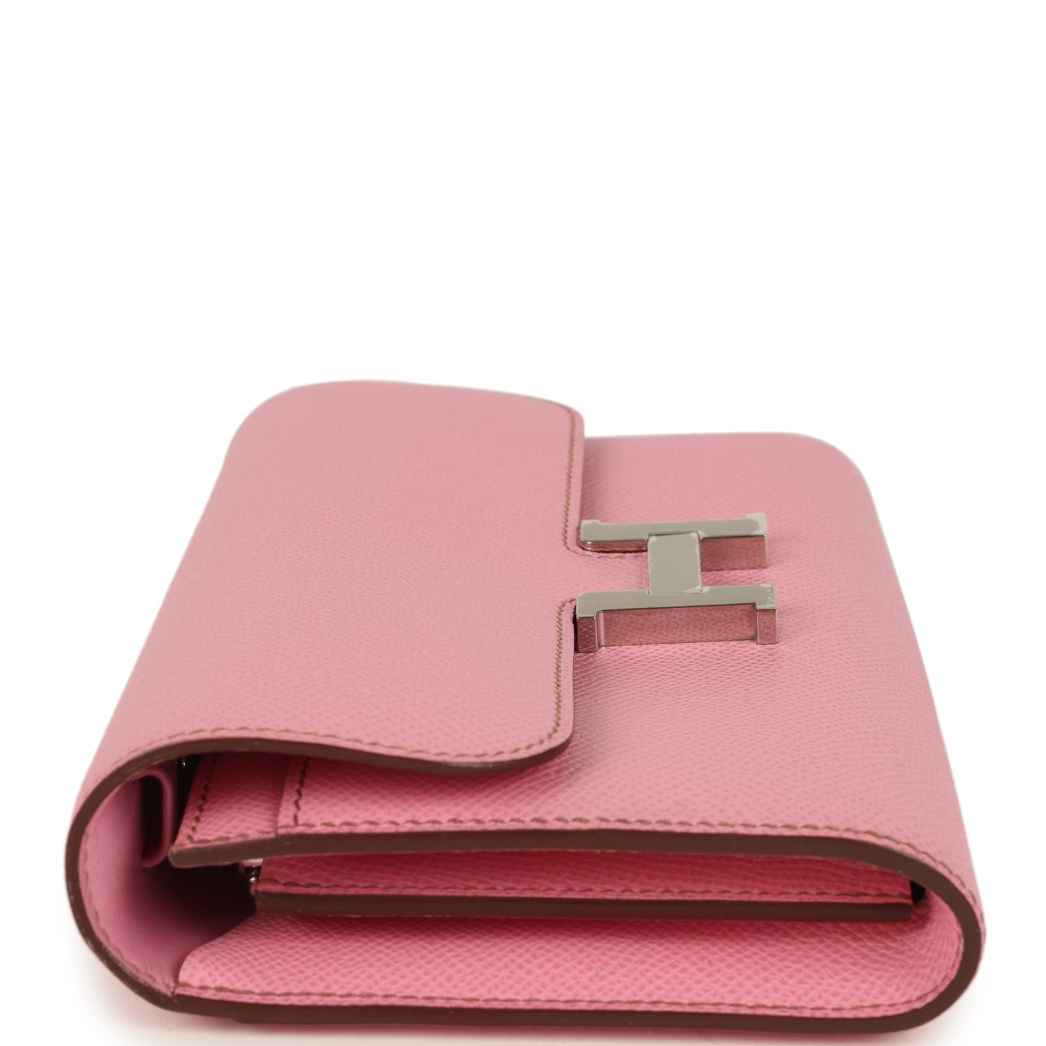 Hermes Constance Wallet To Go Bubblegum Epsom Palladium Hardware