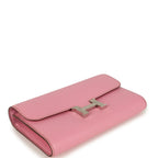 Hermes Constance Wallet To Go Bubblegum Epsom Palladium Hardware