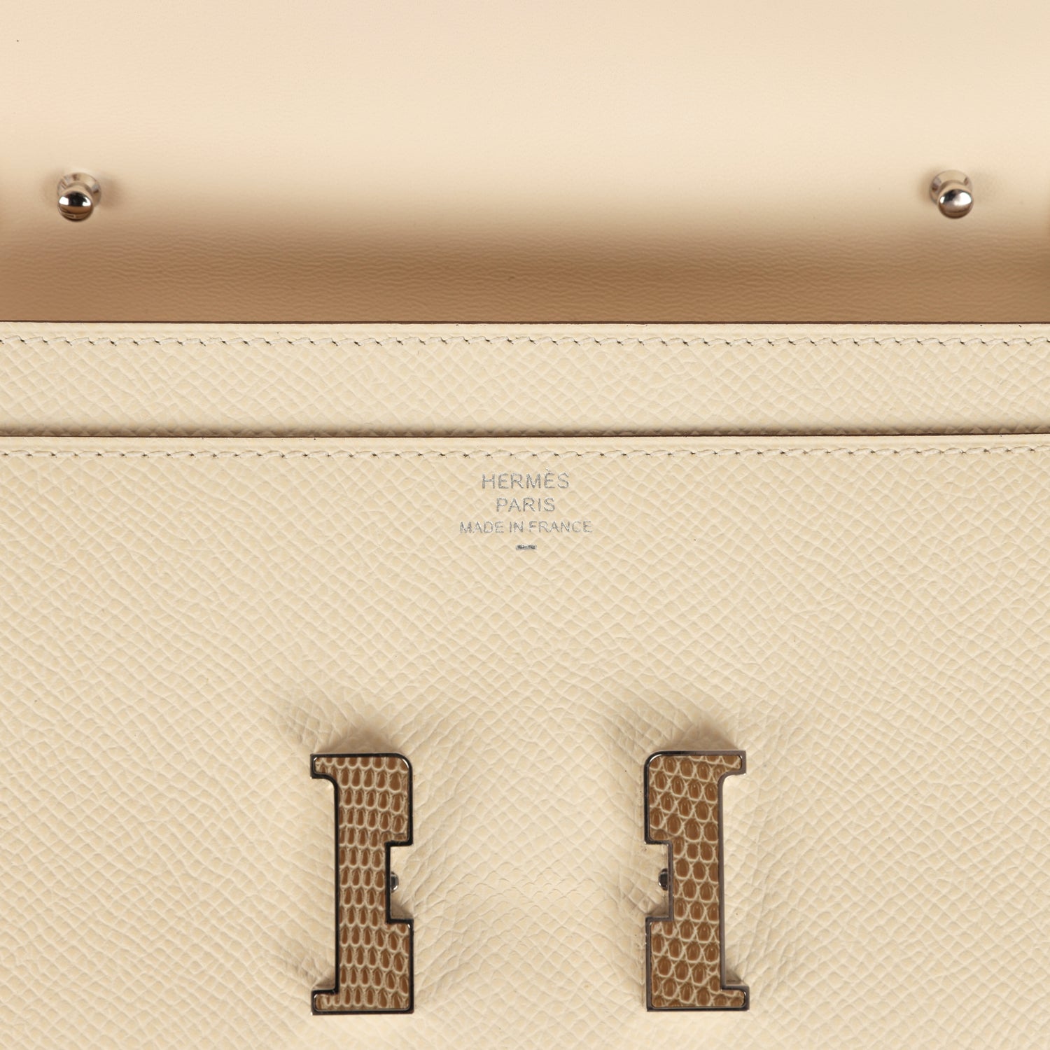 Hermes Constance Wallet To Go Nata Epsom Marquette Palladium Hardware