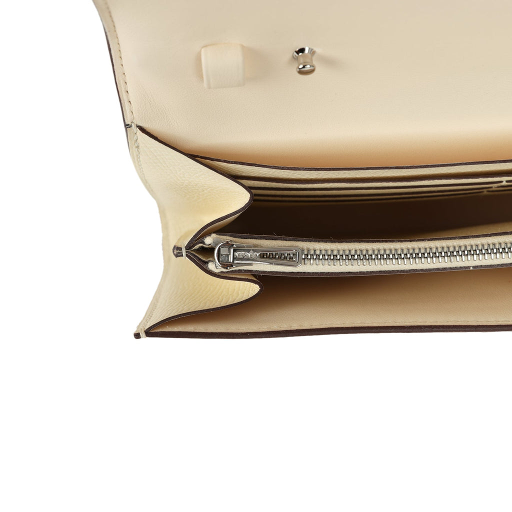 Hermes Constance Wallet To Go Nata Epsom Marquette Palladium Hardware