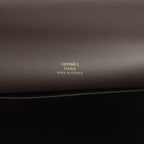 Hermes Kelly Pochette Bai-Brun Swift Gold Hardware