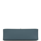 Hermes Kelly Pochette Bleu Tempette Swift Palladium Hardware