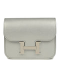 Hermes Constance Slim Wallet Argent Chevre Chamkilight Palladium Hardware