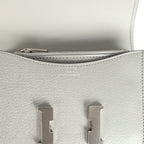 Hermes Constance Slim Wallet Argent Chevre Chamkilight Palladium Hardware