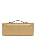 Hermes Kelly Cut Dore Chevre Chamkilight Permabrass Hardware