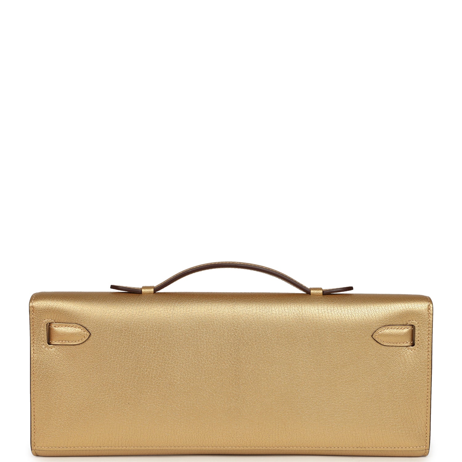 Hermes Kelly Cut Dore Chevre Chamkilight Permabrass Hardware