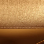 Hermes Kelly Cut Dore Chevre Chamkilight Permabrass Hardware
