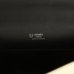 Hermes Special Order (HSS) Kelly Pochette Beton and Black Swift Palladium Hardware