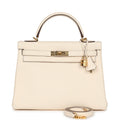 Hermes Kelly Retourne 32 Nata Clemence Gold Hardware