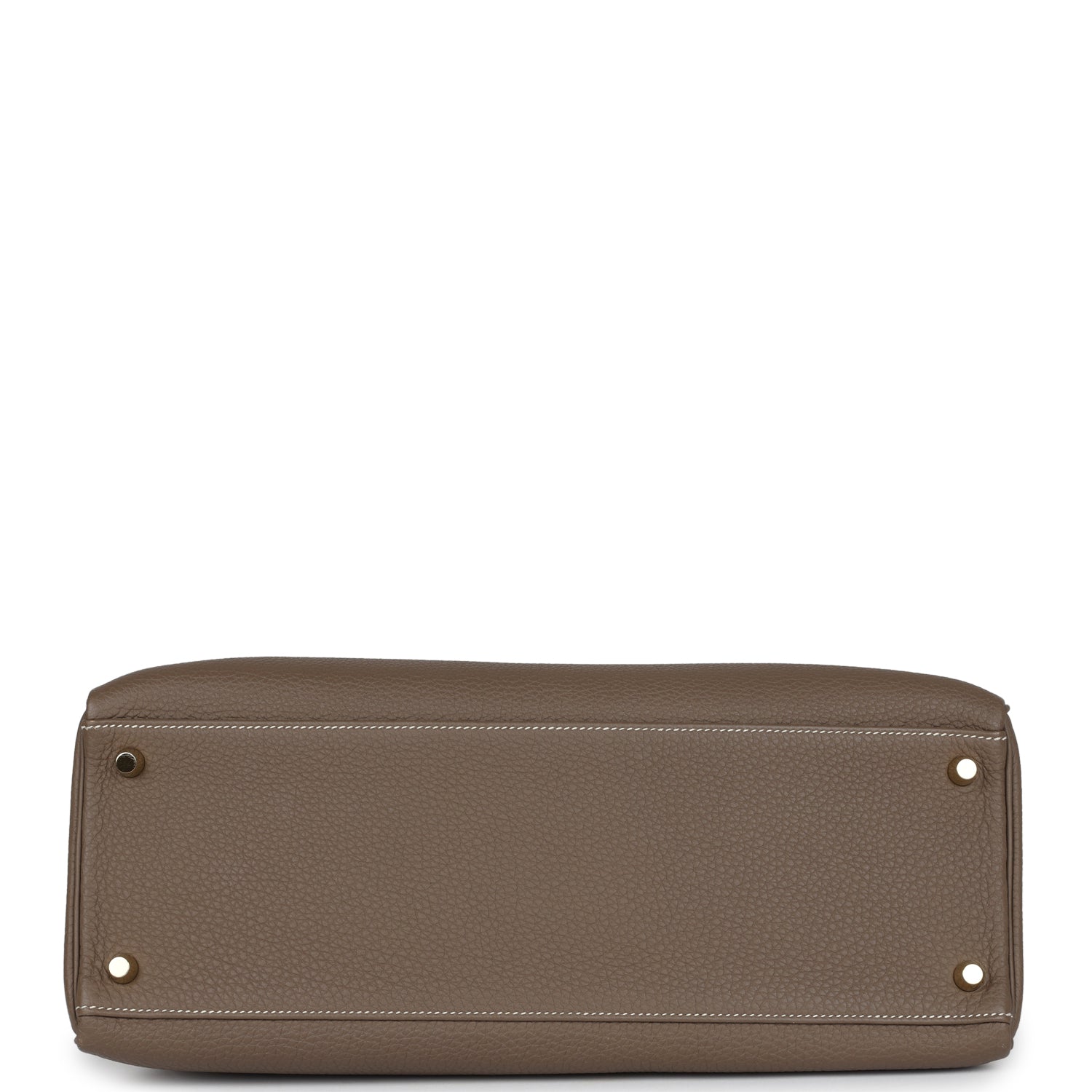 Hermes Kelly Retourne 35 Etoupe Togo Gold Hardware