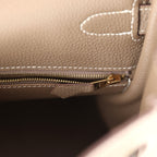 Hermes Kelly Retourne 35 Etoupe Togo Gold Hardware
