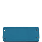 Hermes Kelly Retourne 32 Cobalt Clemence Palladium Hardware