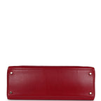 Hermes Ghillies Kelly Retourne 35 Rubis Tadelakt Permabrass Hardware